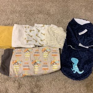 pack-blankets and swaddle